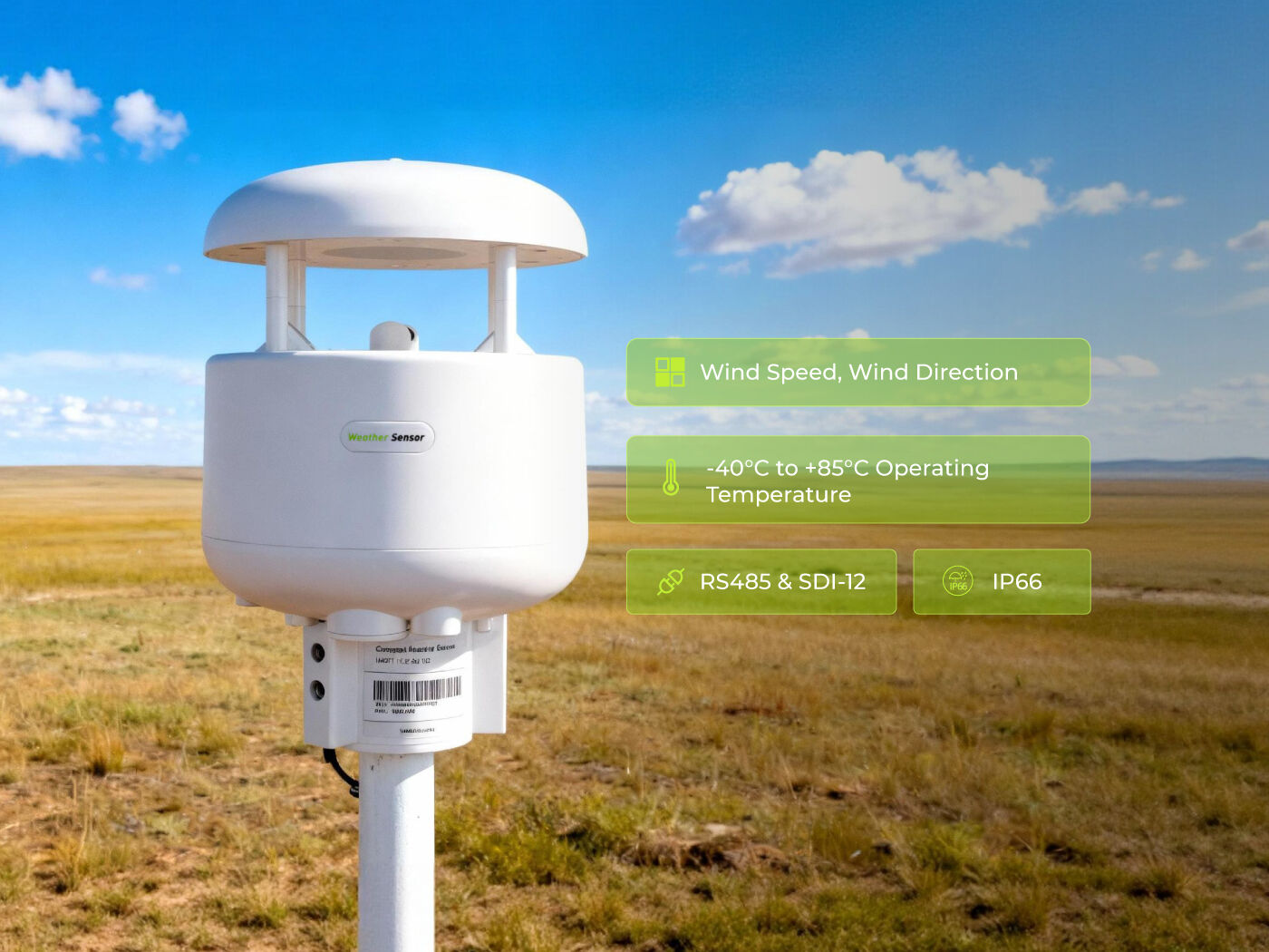 SenseCAP S200 Wind Speed and Direction Sensor