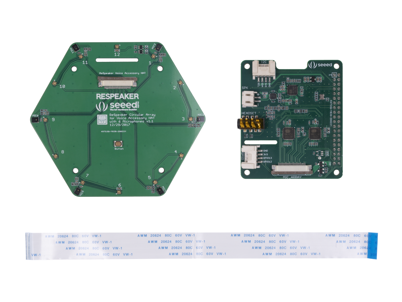 ReSpeaker 6-Mic Circular Array Kit for Raspberry Pi