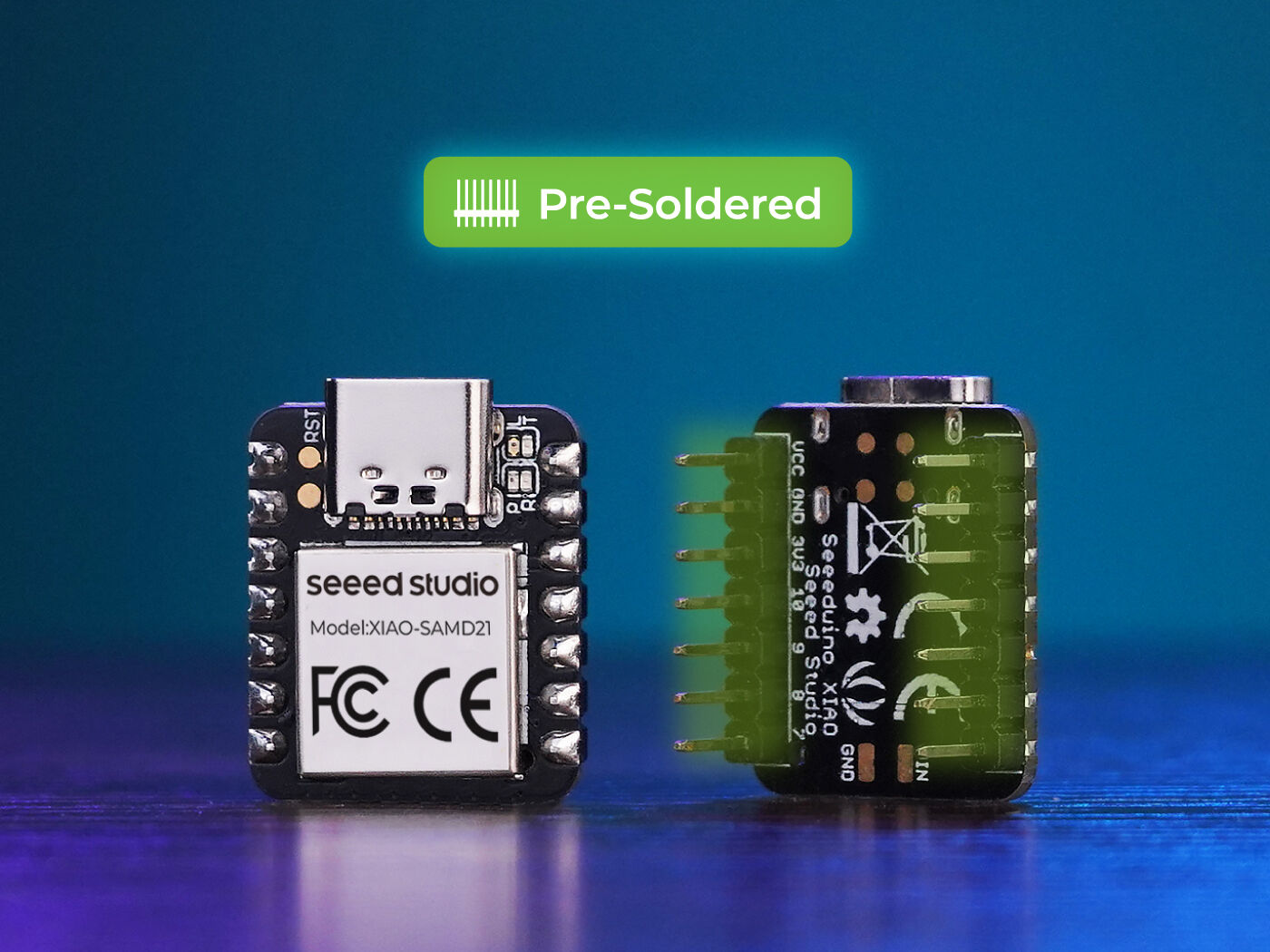 Seeed Studio XIAO SAMD21 (Pre-Soldered) - Seeeduino XIAO