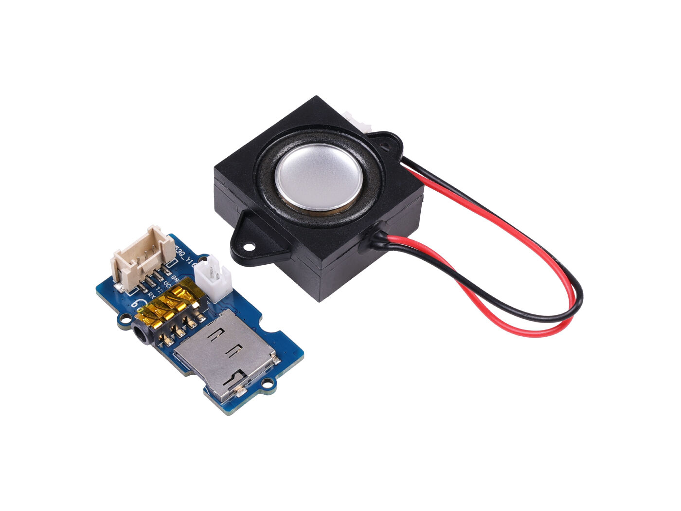 Grove - MP3 Module V4.0, UART Interface, mini MP3 Player/Walkman, powered by WT2605X