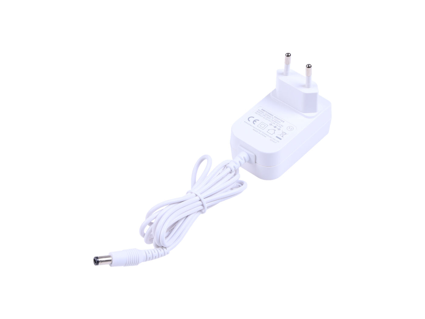 Power Adapter, 12V/2A/24W, European Standard Plug, DC Output, 1.5m