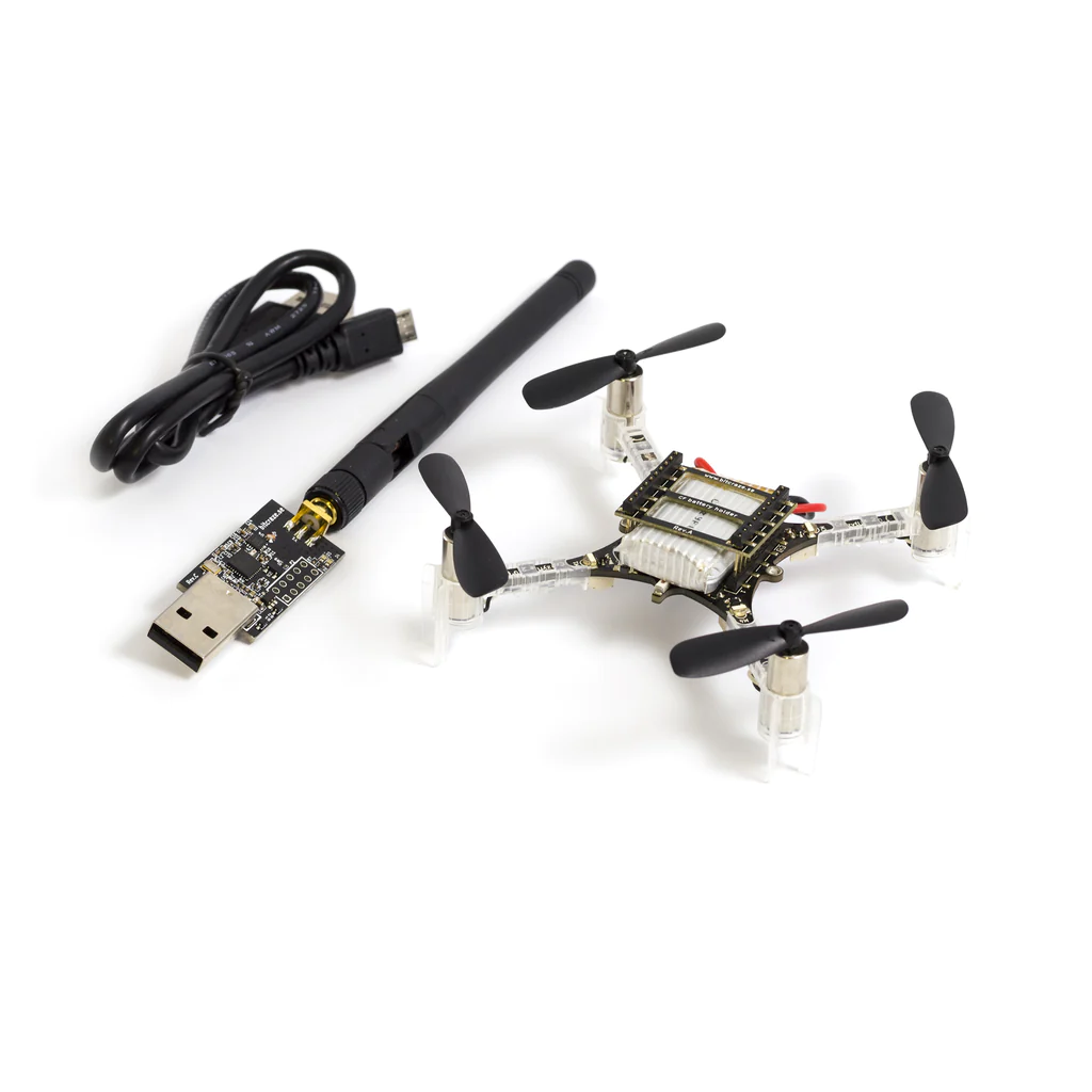 Crazyflie Starter Kit Bundle for Open Source Mirco Quadcopter Drone