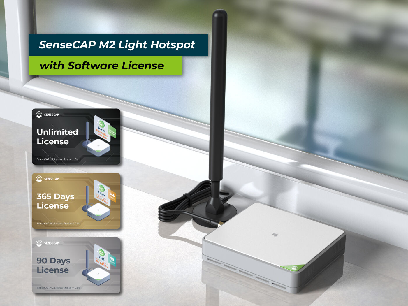 SenseCAP M2 Light Hotspot and Software License