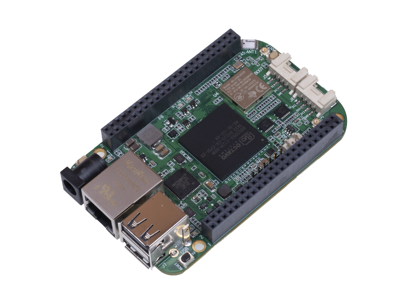 Seeed Studio BeagleBone® Green Gateway Development Board(TI AM335x WiFi+BLE and Ethernet)