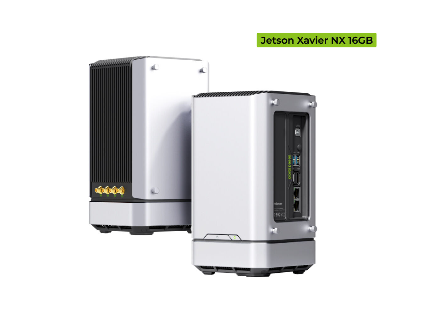 reServer J2032 - NVIDIA® Jetson Xavier™ NX 16GB AI NVR for Video Analytics, 256GB SATA3 SSD, 2.5 GbE, supports 4G/5G/LoRaWAN, pre-installed Jetpack