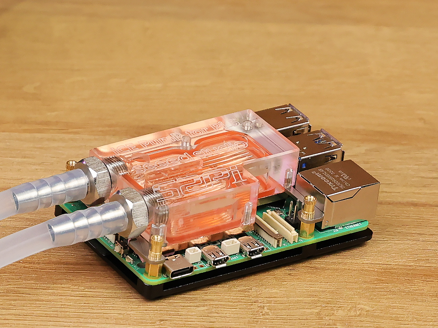 Water Cooling Radiator for Raspberry Pi 5