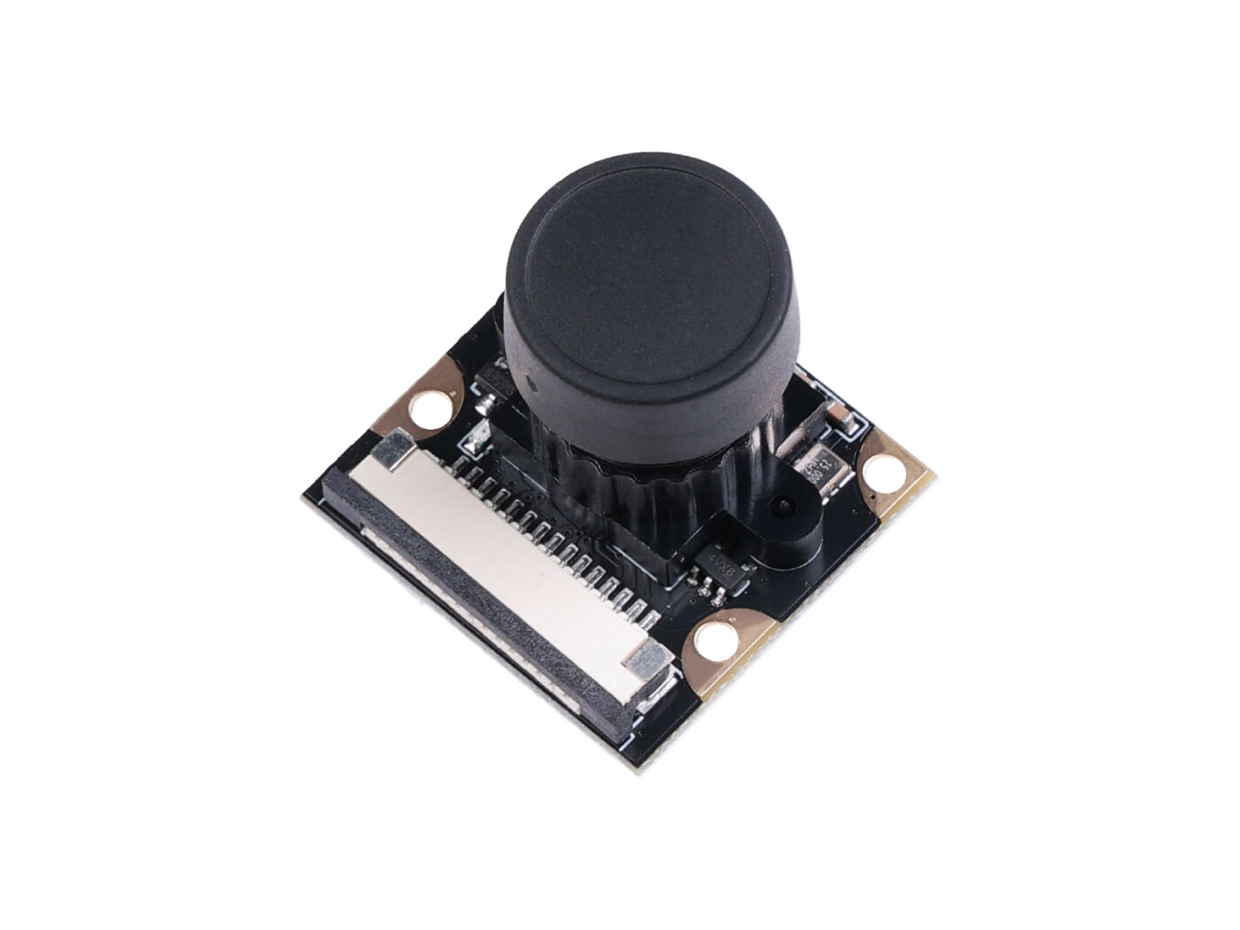 OV5647-160 FOV Camera module for Raspberry Pi 3B+4B, suitable for large or night landscape surveillance, support IR