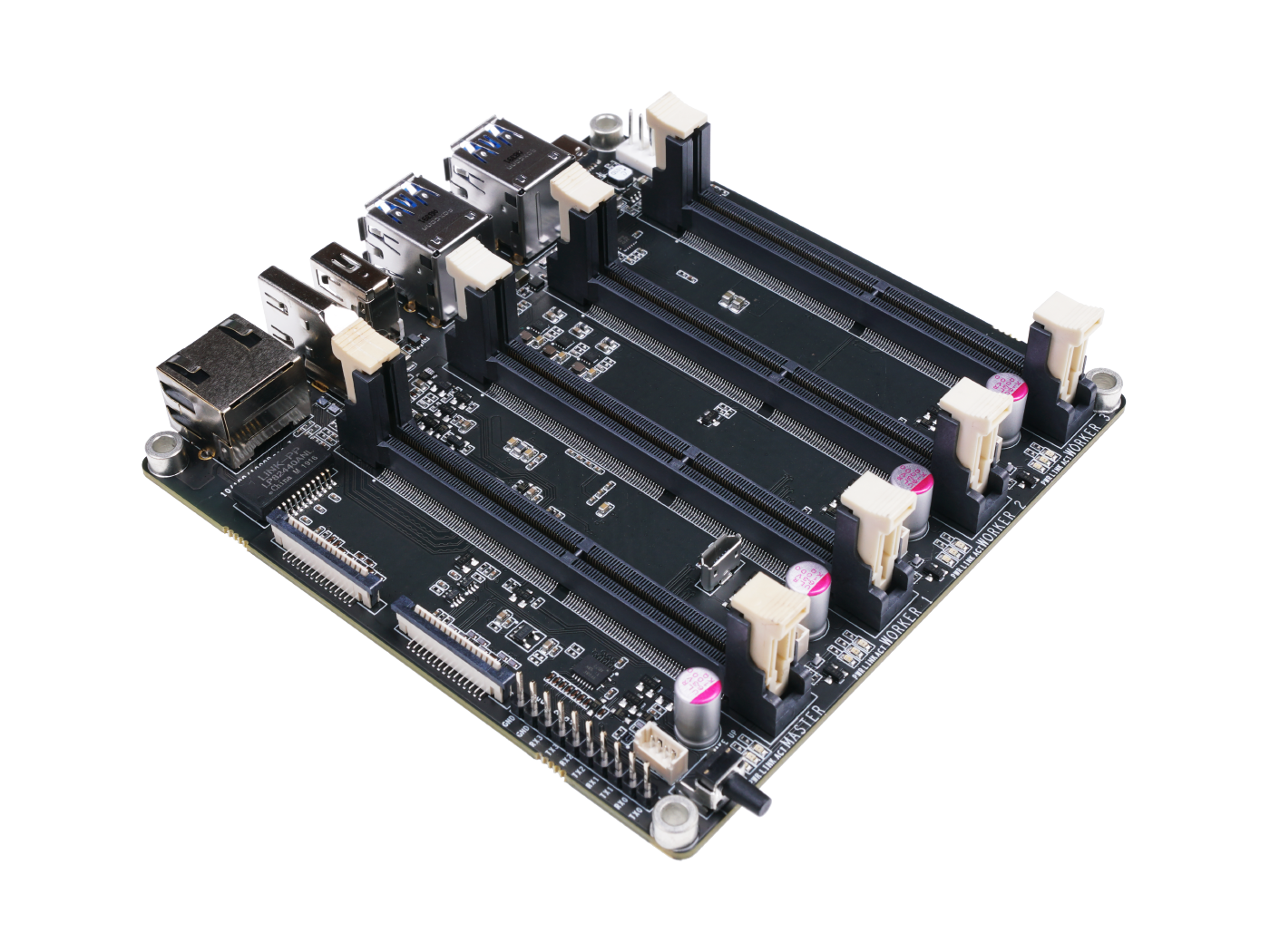 Jetson Mate -  NVIDIA® Jetson Nano/NX Carrier Board for GPU Cluster and Server
