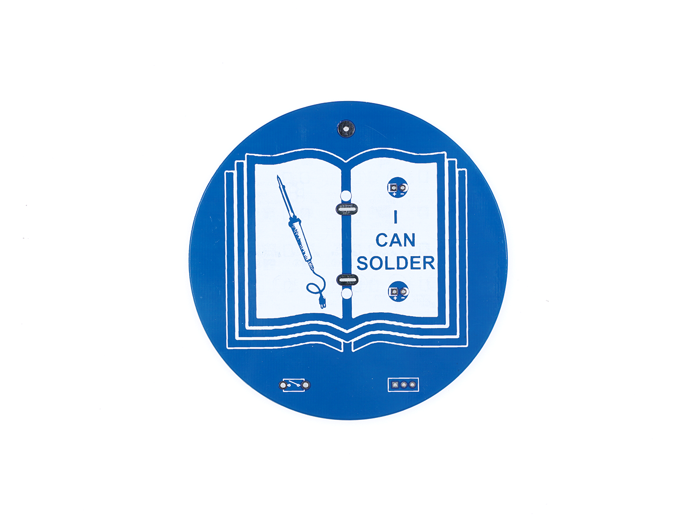 "I Can Solder" Badge kit