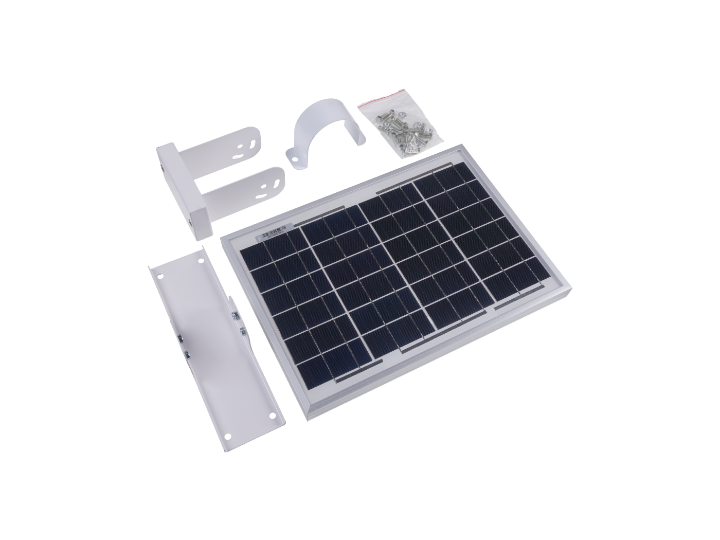 High-efficiency Waterproof  PV-12W Solar Panel, w/ Brackets for Easy Installation