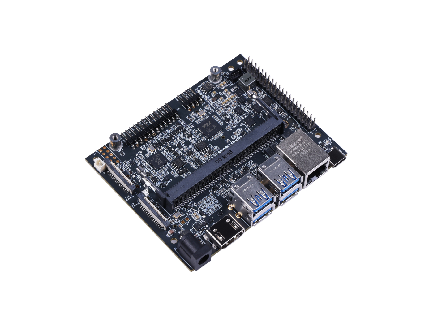 reComputer J401 - Open-source carrier board for Jetson Orin Nano/Orin NX (without power adapter)