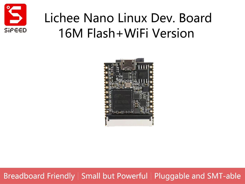 LicheePi Nano ARM926EJS SoC Development Board - 16M Flash & Wi-Fi