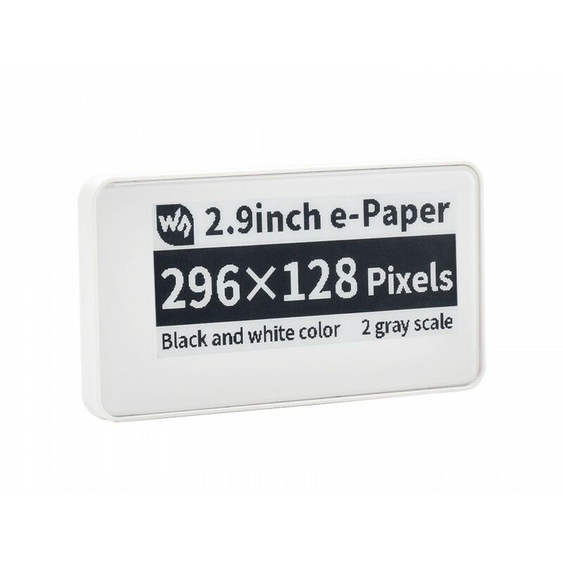 2.9-Inch Passive NFC-Powered E-Paper/E-Ink Display - No Battery Needed