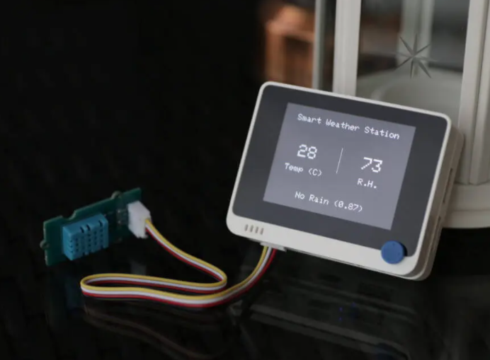 TinyML Powered Smart Arduino Weather Station with Wio Terminal