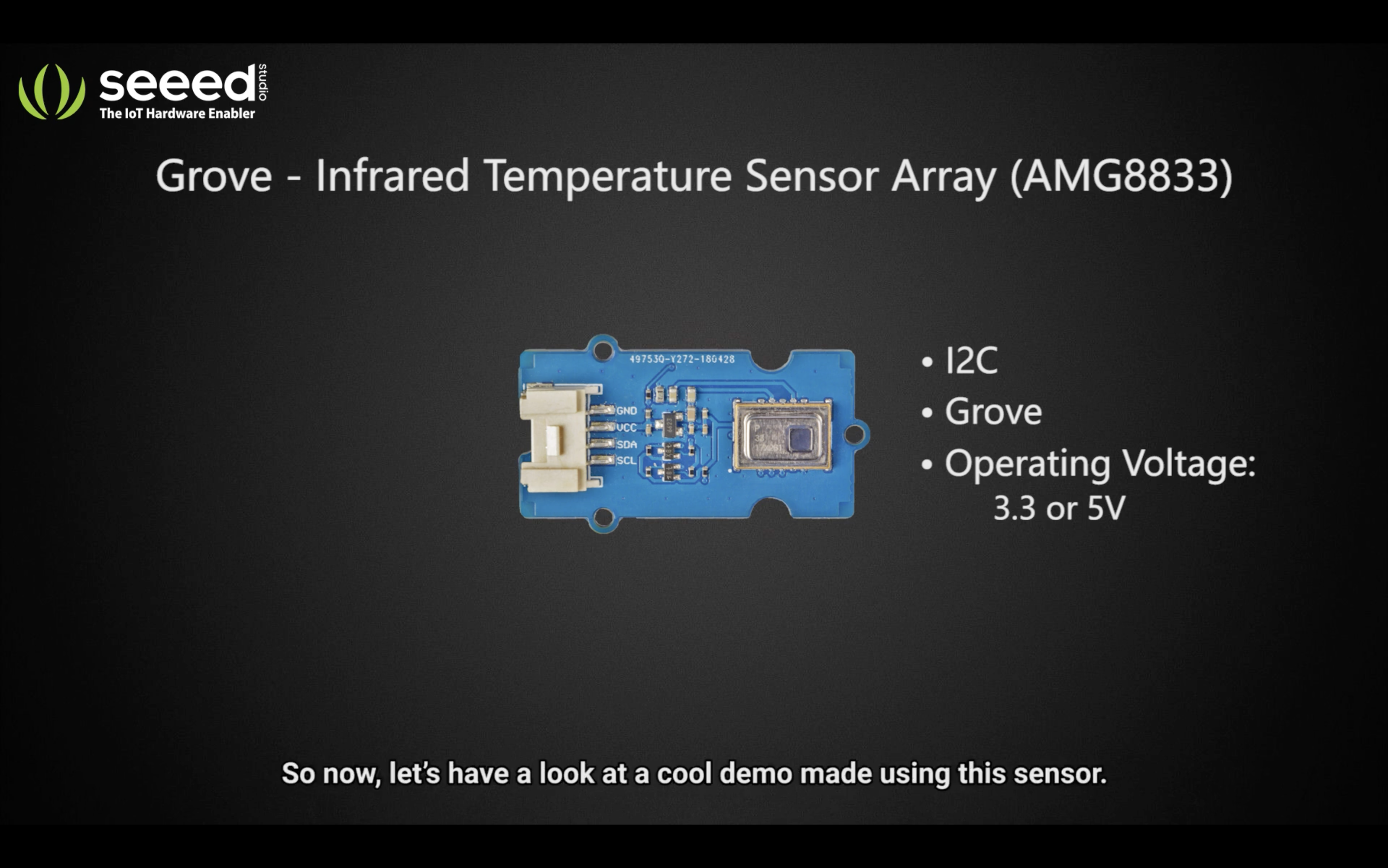 Grove - I2C High Accuracy Temp&Humi Sensor (SHT35), I2C,  ±1.5% RH and ±0.1°C, ideal for Smart Home, Industrial Automation