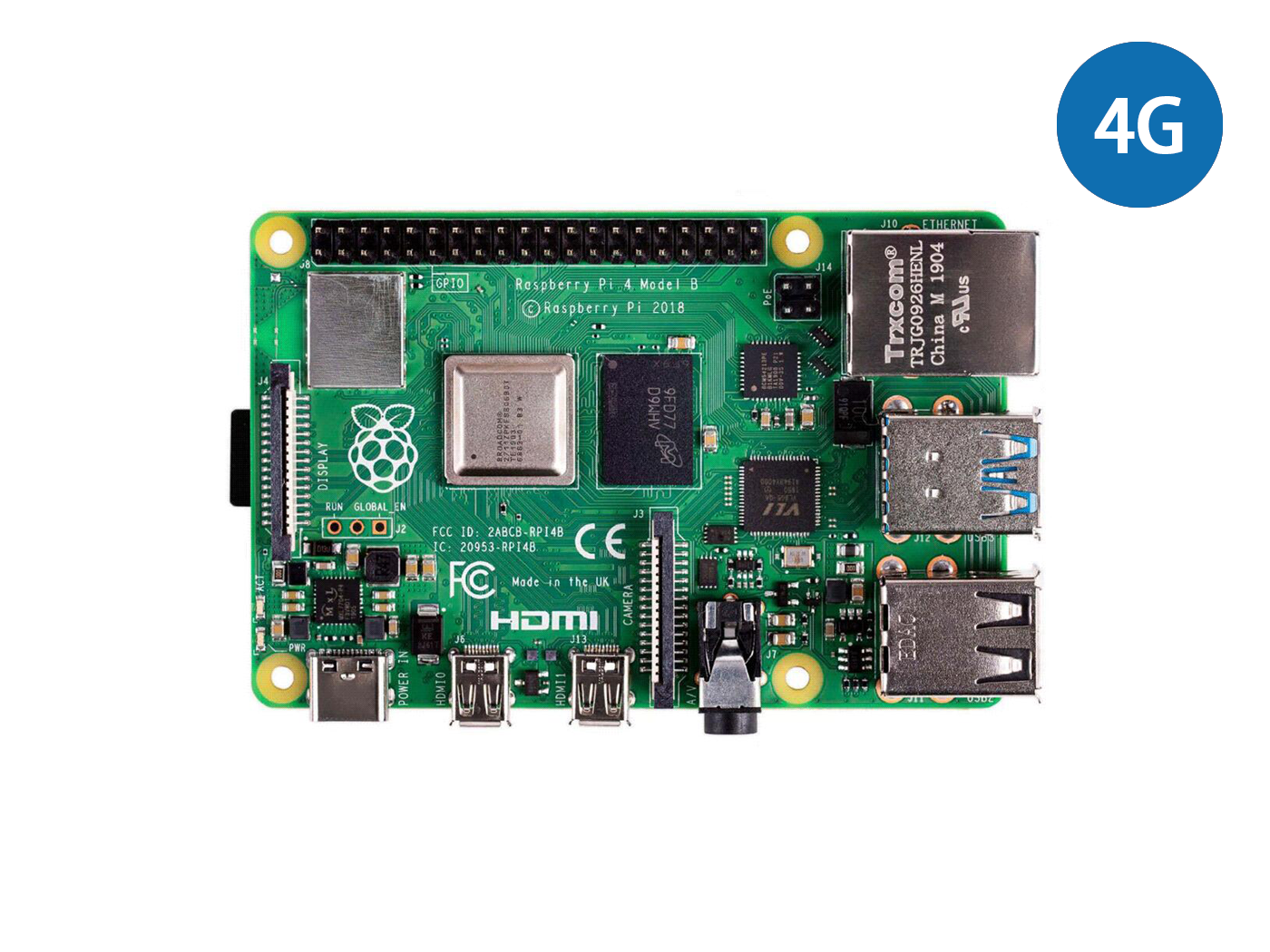 Raspberry Pi 4 Computer Model B 4GB
