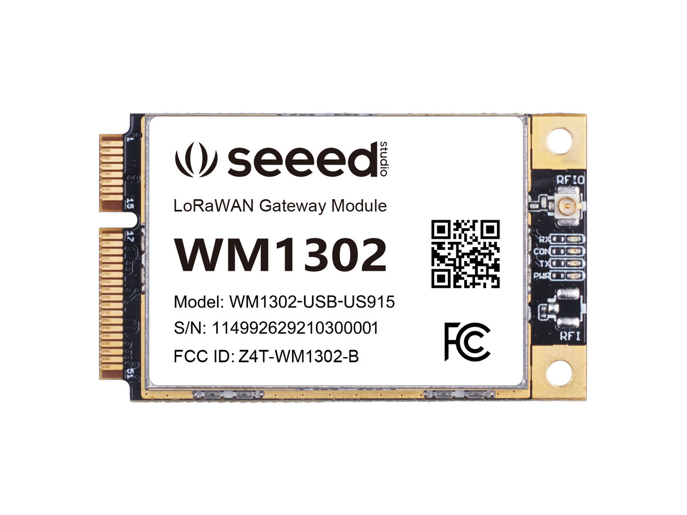 Wio-WM1302 LoRaWAN Gateway Module (USB) - US915, based on LoRa Concentrator Semtech SX1302