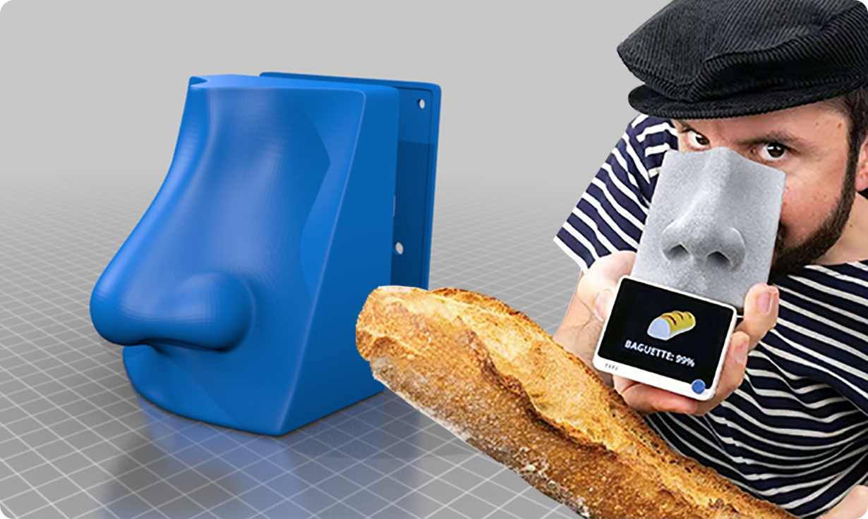 Tiny ML powered Artificial Nose Project kit with Wio Terminal