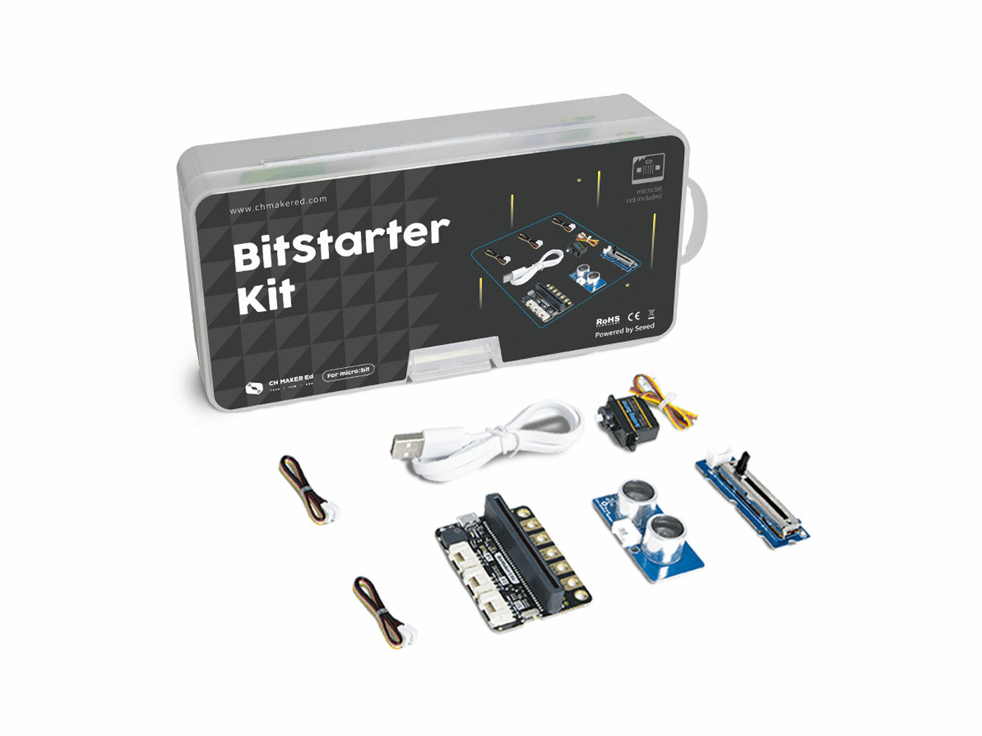 BitStarter Kit - Grove Extension Kit for Micro:bit with Free Course