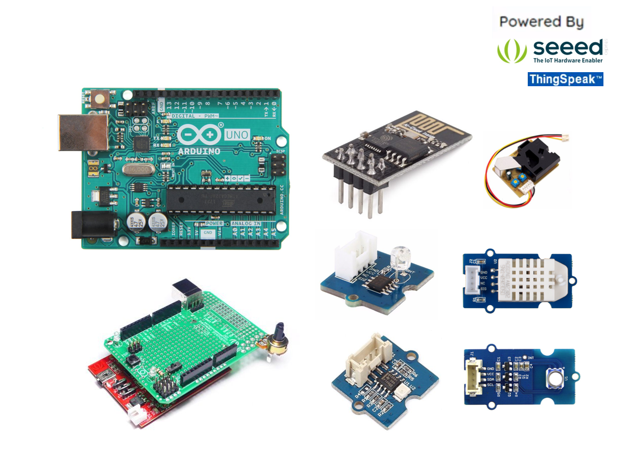 Mini-Weather Station using Arduino UNO &ThingSpeak