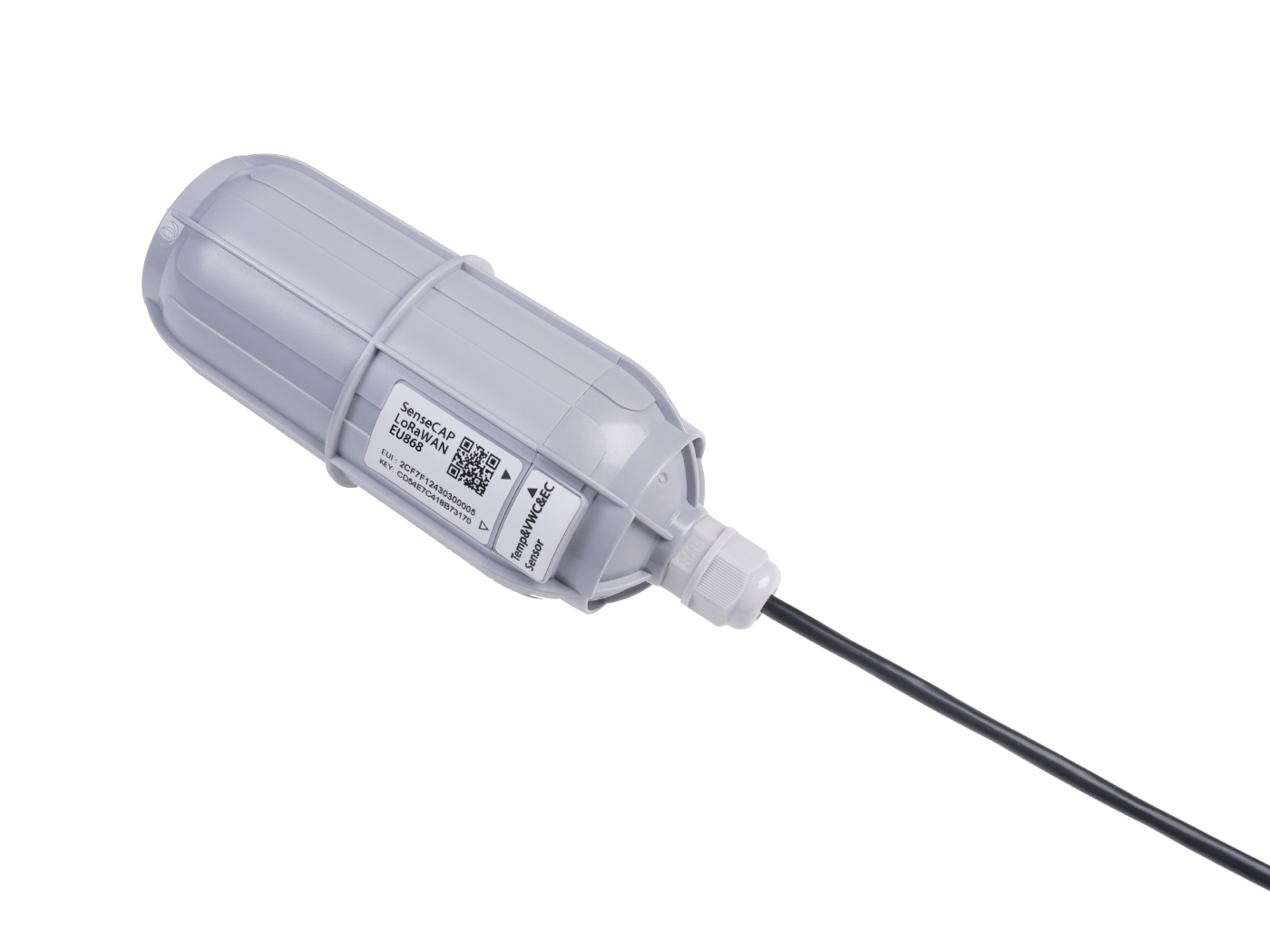 SenseCAP Wireless Soil Temperature, VWC & EC Sensor  - LoRaWAN AU915 -MT20