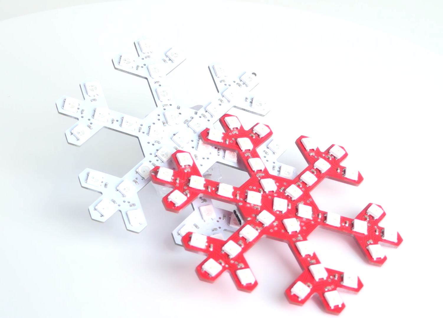 Programmable LED Snowflake Board for Christmas