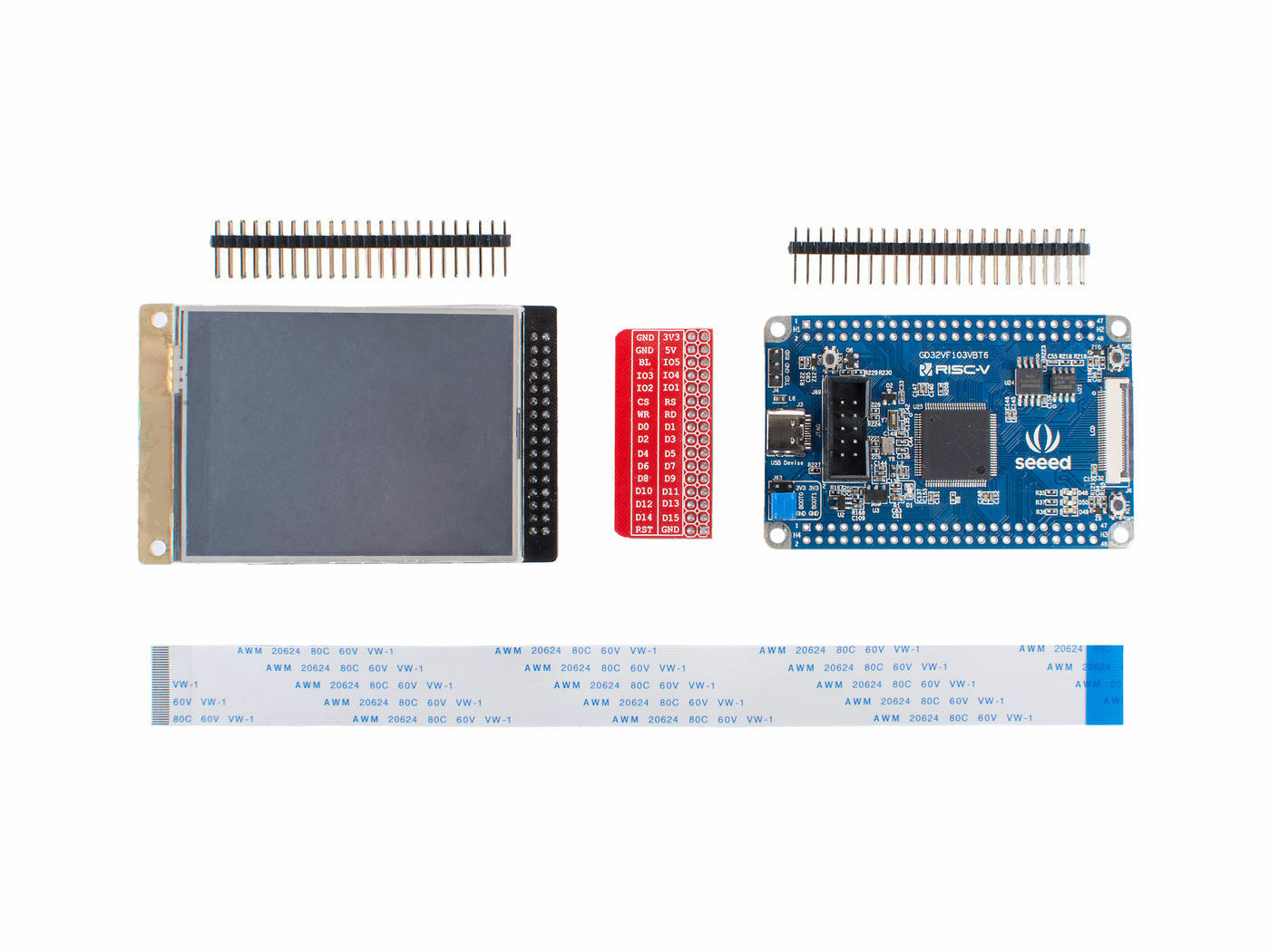 SeeedStudio GD32 RISC-V kit with LCD