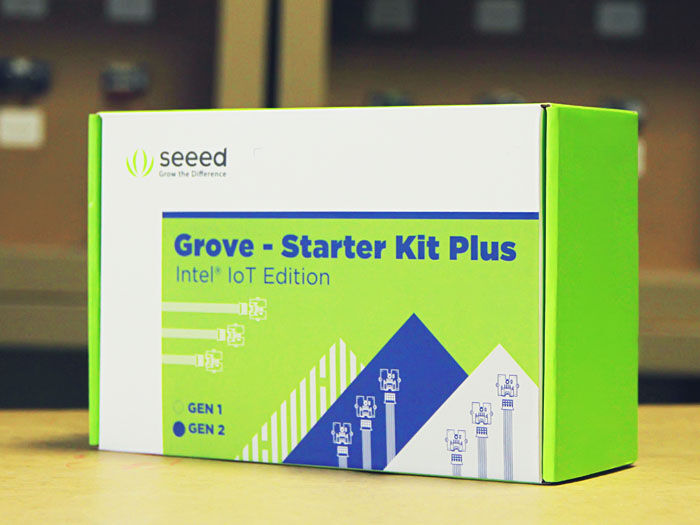 Grove starter kit plus - Intel IoT Edition for Intel Galileo Gen 2 and Edison