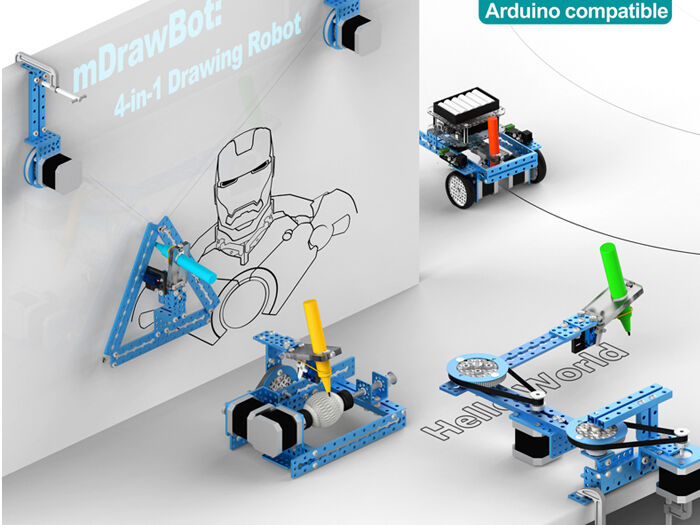 mDrawBot: 4-in-1 Drawing Robot