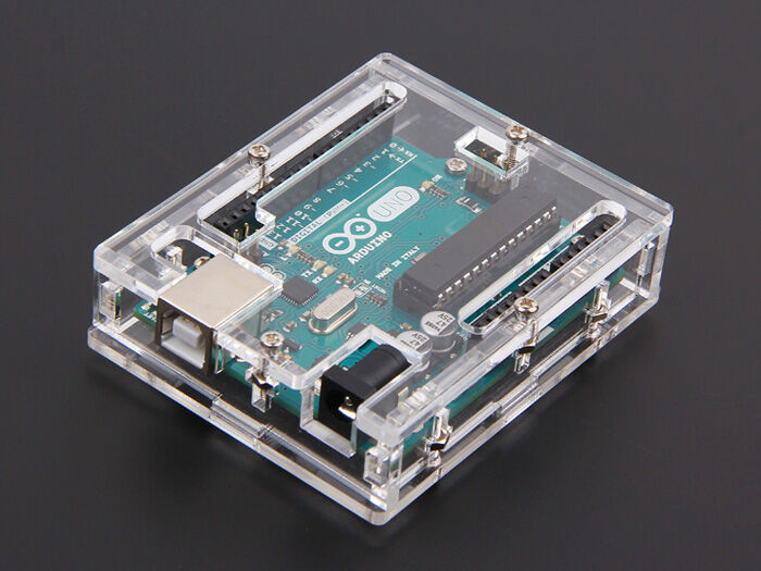 Arduino UNO R3 Acrylic Enclosure - Clear
