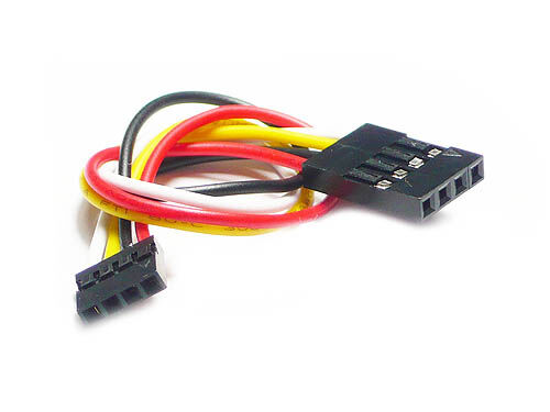 4 pin 2.54mm to 2.0mm Female jumper wire -100mm (5PCs pack)