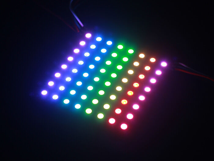 8*8 RGB LED Matrix w& WS2812B - DC 5V