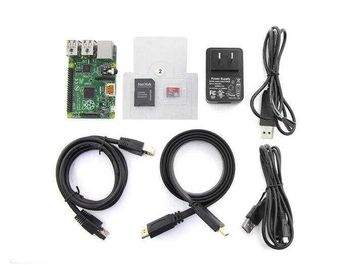 Quick Starter Kit with Raspberry Pi B&B+&A+