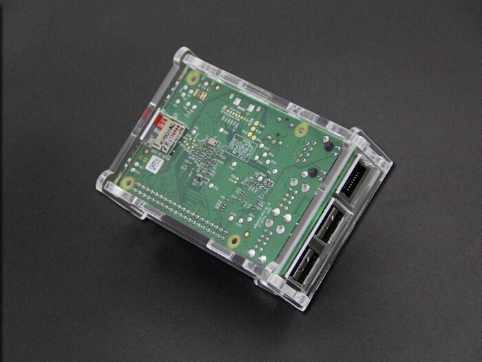 Acrylic Enclosure with CPU Fan for Raspberry Pi 3B &3B+