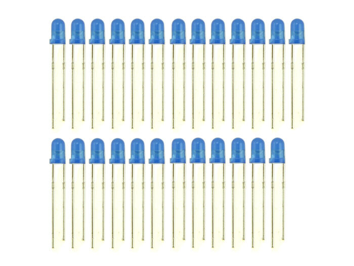 3mm LED Blue - 25 PCs
