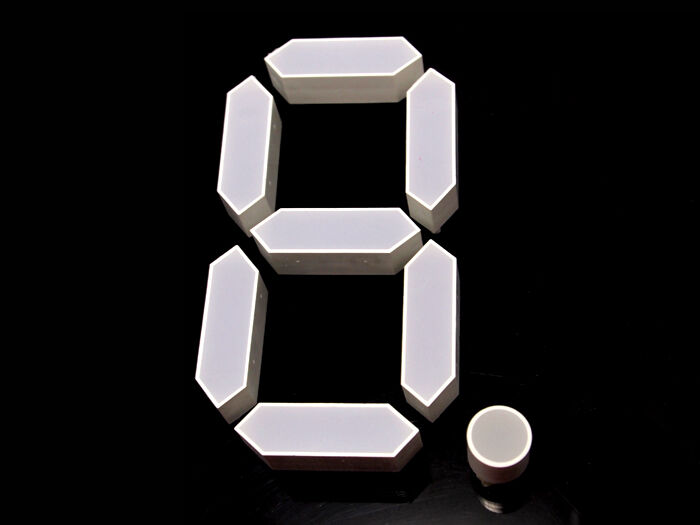 7 Segment Display - 3 Inches - Red