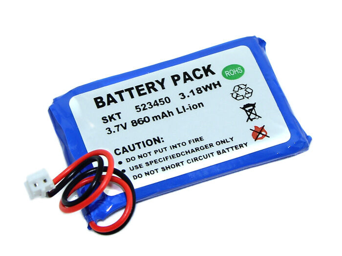 Lithium Ion polymer Batteries - 860mAh