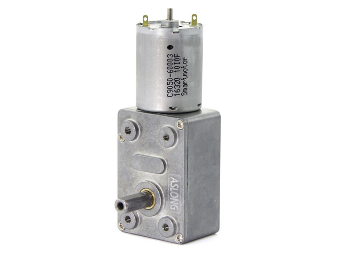ASLONG JGY-370 12V DC Worm Gear Motor