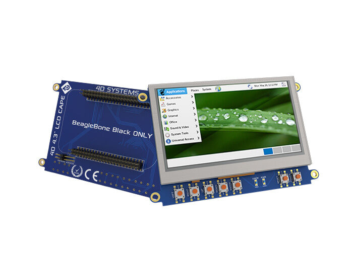 4.3 LCD Cape for BeagleBone® Black - Touch Display