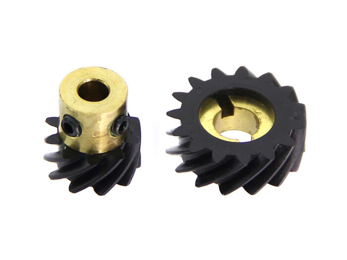 Helical gear set (for 90 degrees transmission)