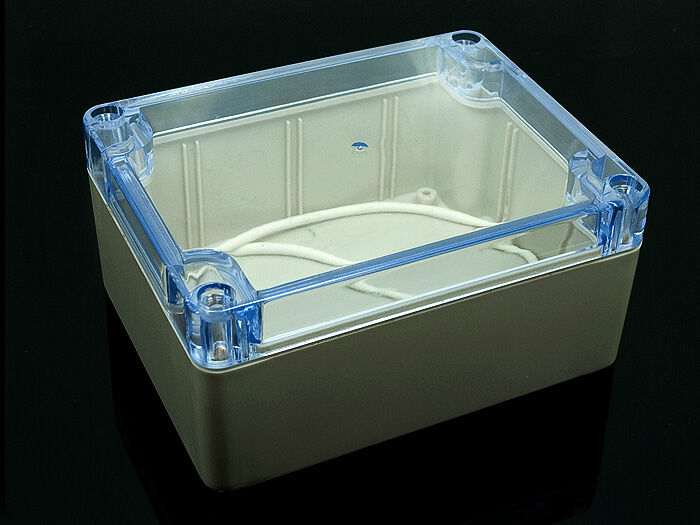 Clear Plastic Enclosure 55x90x115mm