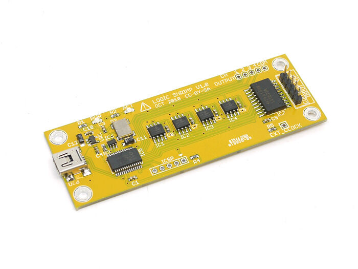 Logic Shrimp v1 logic analyzer