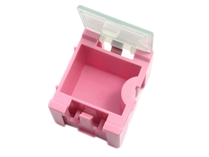 Small Size Components Storage Box - 5 PCs per lot - red