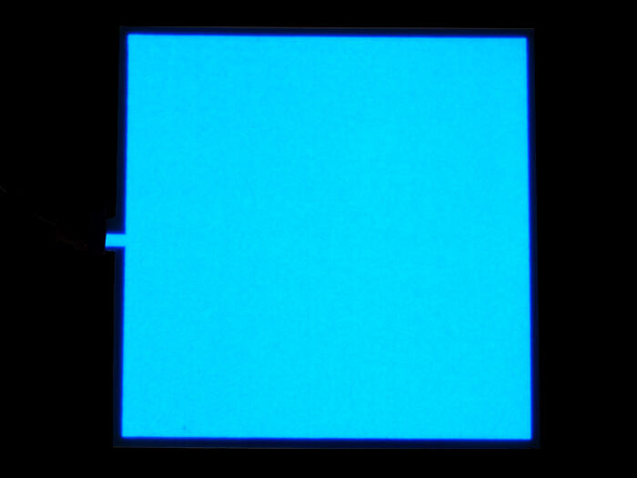 EL Panel - Blue 10cm x 10cm