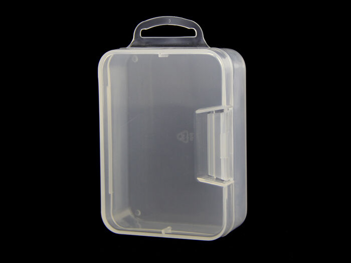 Plastic storage box - transparent