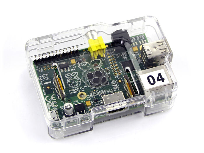 Raspberry Pi Clear PS Enclosure