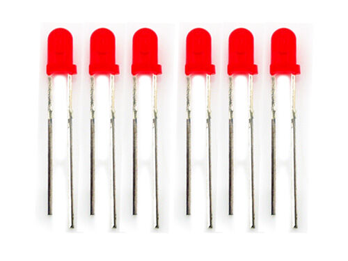 3mm LED Red - 100 PCs
