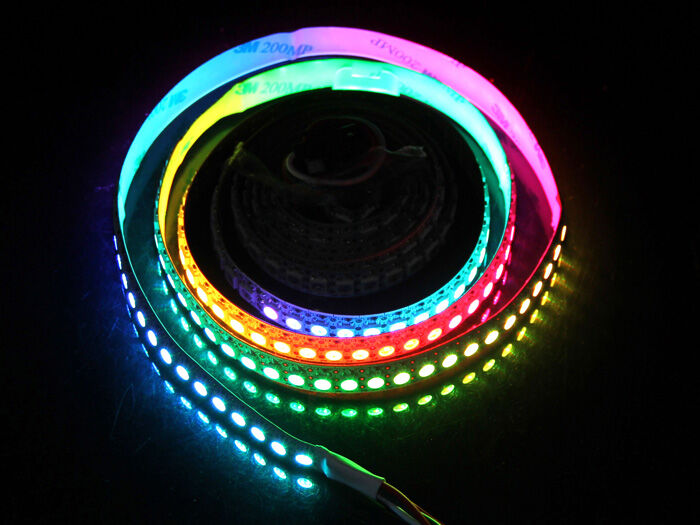 WS2812B Digital RGB LED Flexi-Strip 144 LED - 1 Meter