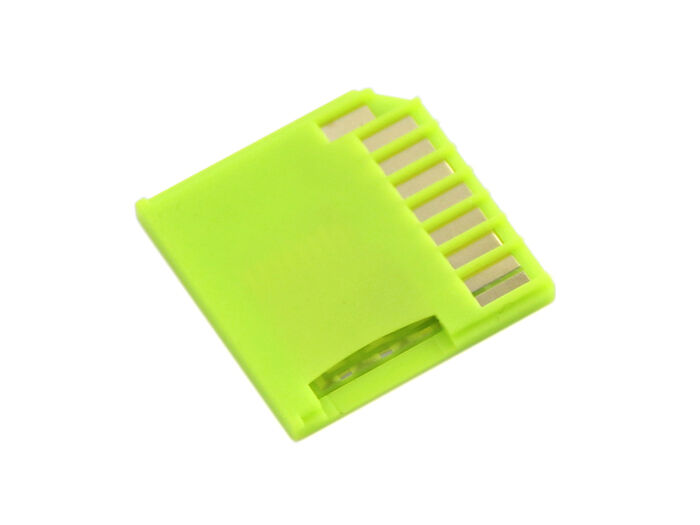 Micro SD Card Adapter for Raspberry & Macbooks - Green