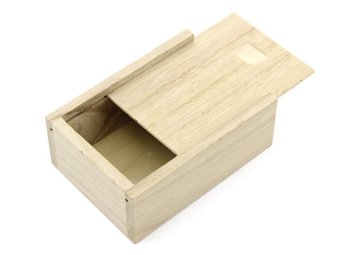 Slider Paulownia Case - 120x85x45 mm